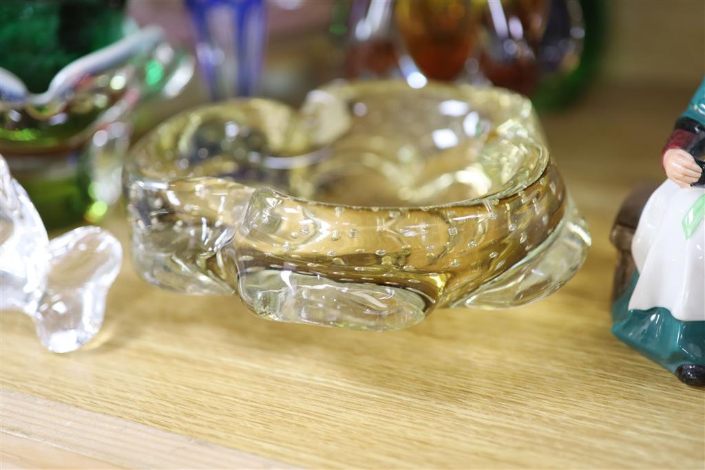A collection of 1960s and later Studio glass